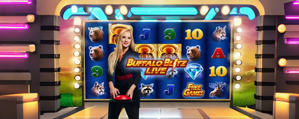 bet bom Caça-níqueis Buffalo Blitz ao Vivo